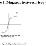 Figure 3: Magnetic hysteresis loop of NiO