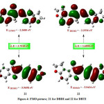 Figure 4: FMO picture; 21 for DBDI and 22 for DBTI