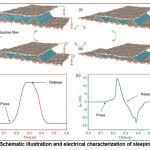 Figure 21: Schematic illustration and electrical characterization of sleeping sensor63